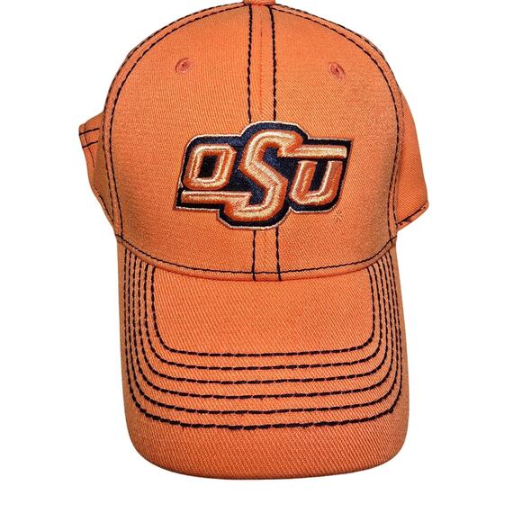 OSU Oklahoma State University Baseball Cap Orange One Size Officially Licensed - Picture 5 of 7
